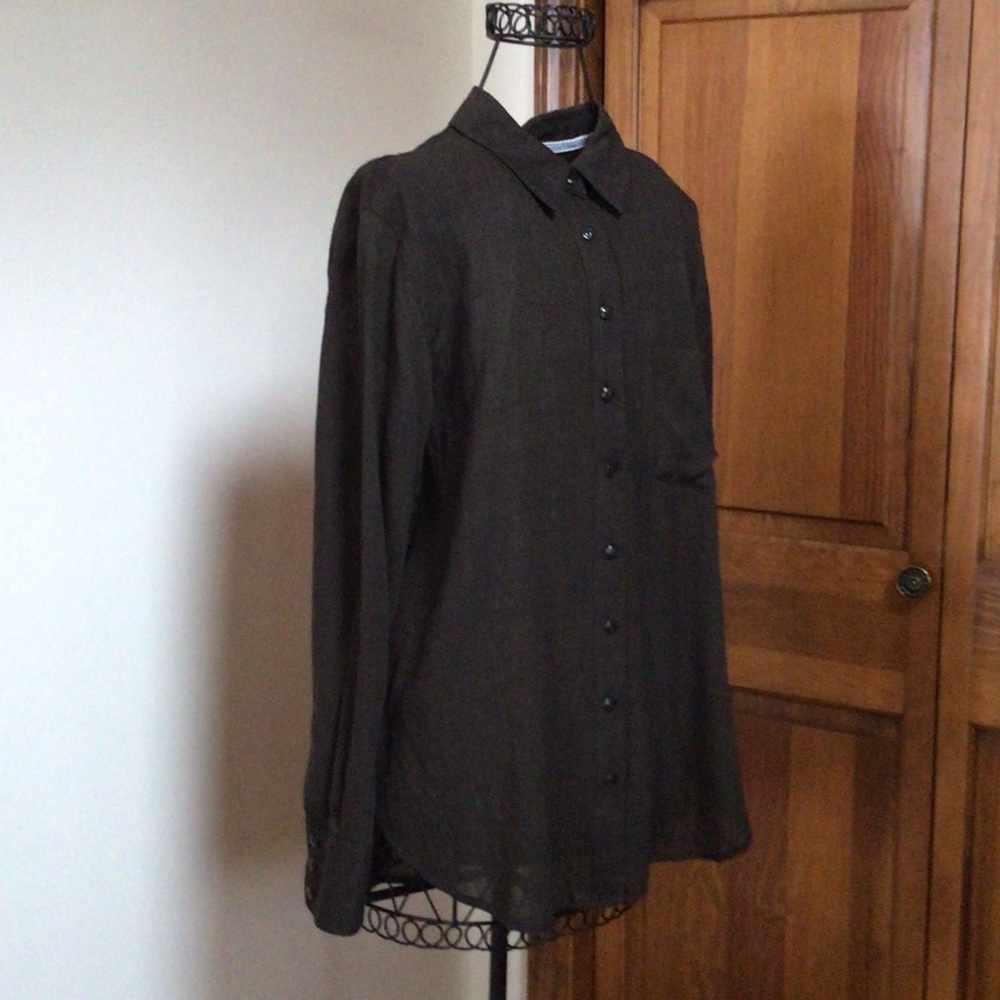 Free People Gauzy Button down shirt, Size XS